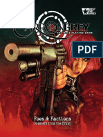 Carbon Grey RPG - Expansion - Foes and Factions