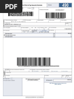 Recibo de Pago Renta Aromas 2021