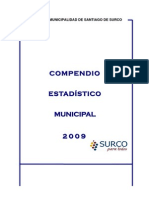 Compendio Estadistico 2009 - Municipal Id Ad de Santiago de Surco