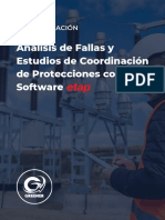 Temario - Análisis de Fallas y Estudios de Coordinación de Protecciones Con El Software ETAP