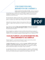 Antecedentes Del Descubrimiento de América 2