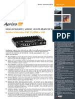 Aprisa SR+ Datasheet ETSI Portuguese