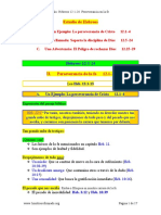 Estudio - Heb. 12.1-24 Perserverancia de La Fe