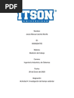 Actividad 4 - Medición Del Trabajo 29-01-23 JMJM