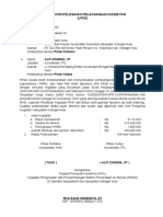 Laporan Penyelesaian Pelaksanaan Kegiatan LP2K PT 3.07 KS