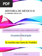 1.3 El Imperio Mexicano