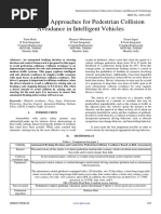 Fuzzy Logic Approaches For Pedestrian Collision Avoidance in Intelligent Vehicles