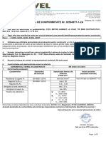 Declara IA DE CONFORMITATE Nr. 92564977-1-2A