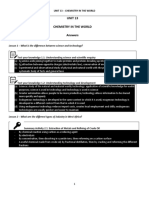 Unit 13 - Chemistry in The World Answers