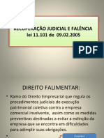 Aula - Recuperação Judicial e Falência - 2014