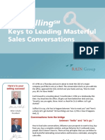 Selling Keys To Leading Masterful Sales Conversations