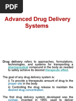 Concept of Drug Delivery System