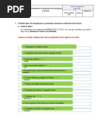 Procedimiento de Respuesta de Emergencia y Rescate. MPF