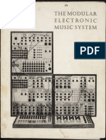 Buchla 100er Manual 