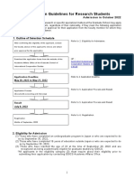 2022research Students Guideline