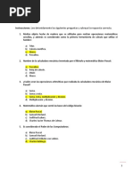 Cuestionario Historia y Clasificacion de La Computadora