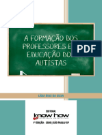 A Formação Dos Professores e A Educação Dos Autistas 1