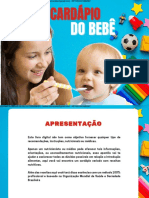 Receitas Cardápio Do Bebê