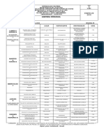 Agenda Del 5 Al 9 de Septiembre