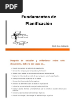 Fundamentos de Planificación