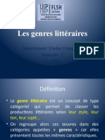 Les Genres Littéraires 