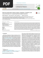 Chitosan Graft Poly (N Butyl Acrylate) Copolymer Synthesis and Characterization of A Natural Synthetic Hybrid Material