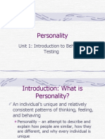 Personality