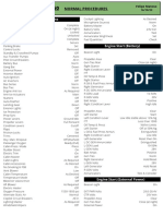 Checklist King Air 350 - Black Square