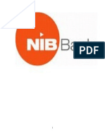 Internship Report On NIB