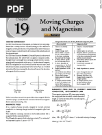 Chapter - 19 Moving Charges and Magnetism