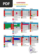 Kalender BPW 2022-2023