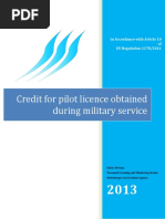 Credit For Pilot Licences Obtained During Military Service-Final551200180