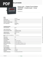 EasyLogic DM1000 DM3000 Series METSEDM3110