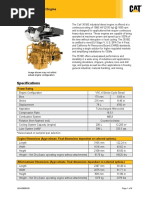 Cat 3516E Industriemotor