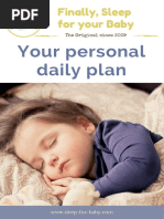 The Daily Plan For Your Baby