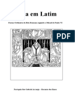 Missa Latim Livro