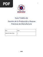 Gestión de La Producción y Buenas