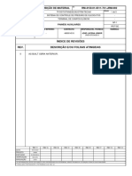 Índice de Revisões Rev. Descrição E/Ou Folhas Atingidas