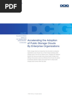 Accelerating The Adoption of Public Storage Clouds by Enterprise Organizations