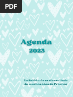 Calendario Agenda Corazones 2023