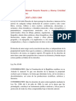 Resumen & Aportes Ley 65-00 Sobre Derecho de Autor RD