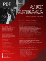 H.V Artística Alex Arteaga