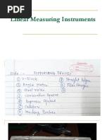 Linear Measurment and BasicDevices