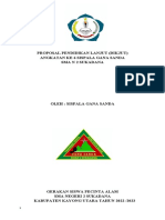 Proposal Pendidikan Lanjut (Dikjut) Angkatan Ke 6 Sispala Gana Sanda Sma N 2 Sukadana