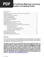 Fertilizing Materials Guide