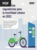 La Movilidad Urbana en 2023