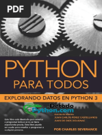 Python para Todos Explorando La Información Con Python 3