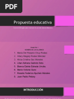 Propuesta Educativa PADEP/D