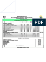 58 TDR Mejoramiento Del Servicio de Agua Sistema de Riego Tras Base - Cordillera Cui 2541943 (Supervision) Presupuesto