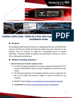 TeamGroup CARDEA ZERO Z340 & MP34 SSD Re-Initial Tool Operating Instruction - EN